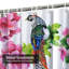 Rideau de douche avec 12 crochets-1800283272