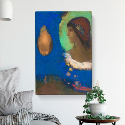 Sita by Odilon Redon - Wrapped Canvas
