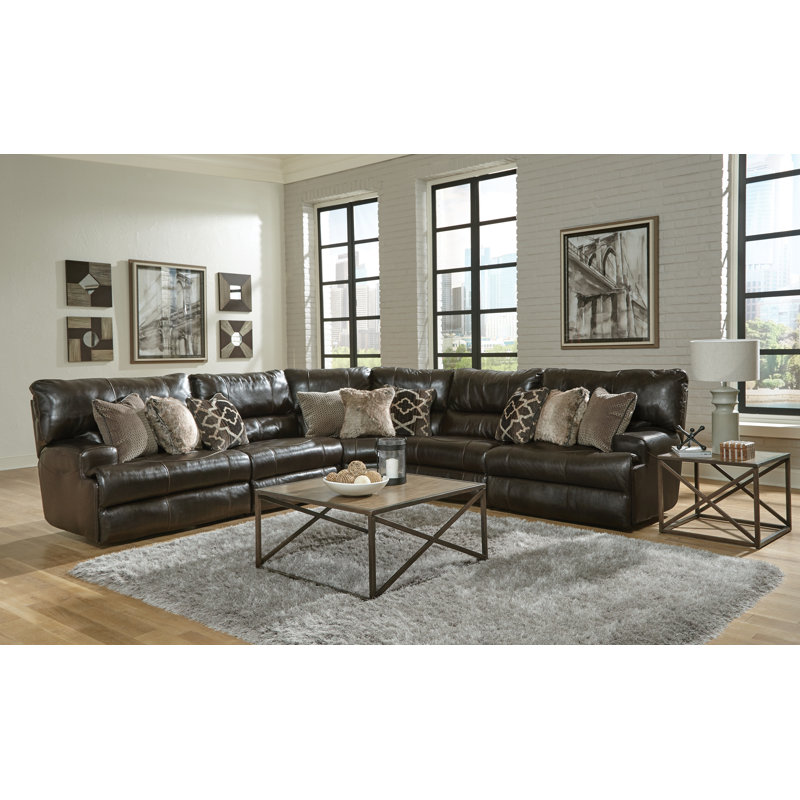 Canapé modulaire inclinable 5 pièces Zuriyah