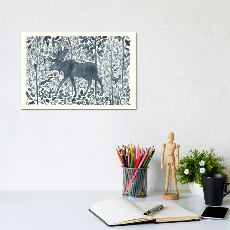 Forest Life VI by Miranda Thomas - Wrapped Canvas Painting, 20.32 cm H x 30.48 cm W