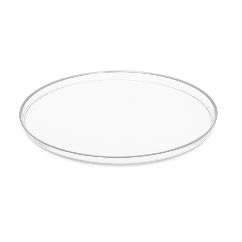 10 Glass Charger, Gray/Clear