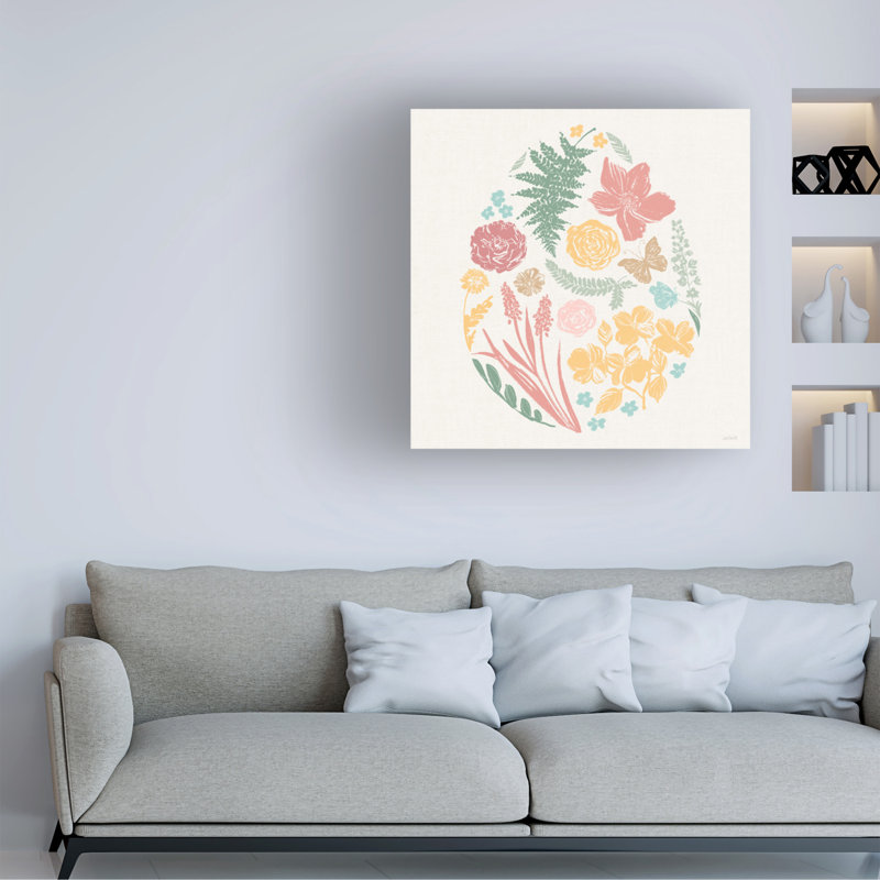  Art mural sur toile Anne Delvoletti, H 14 po x l 14 po