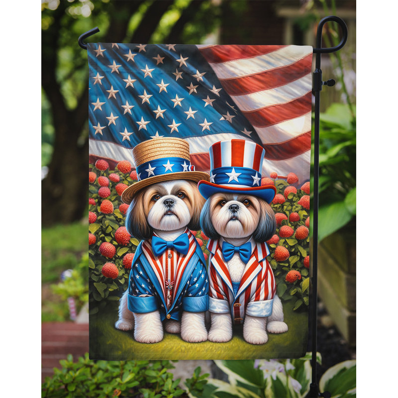 Drapeau All American Garden, Shih tzu
