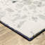 Tapis bleu abstrait Ronny-888798833