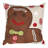 Ayla Ginger Boy Outdoor Square Pillow Cover & Insert