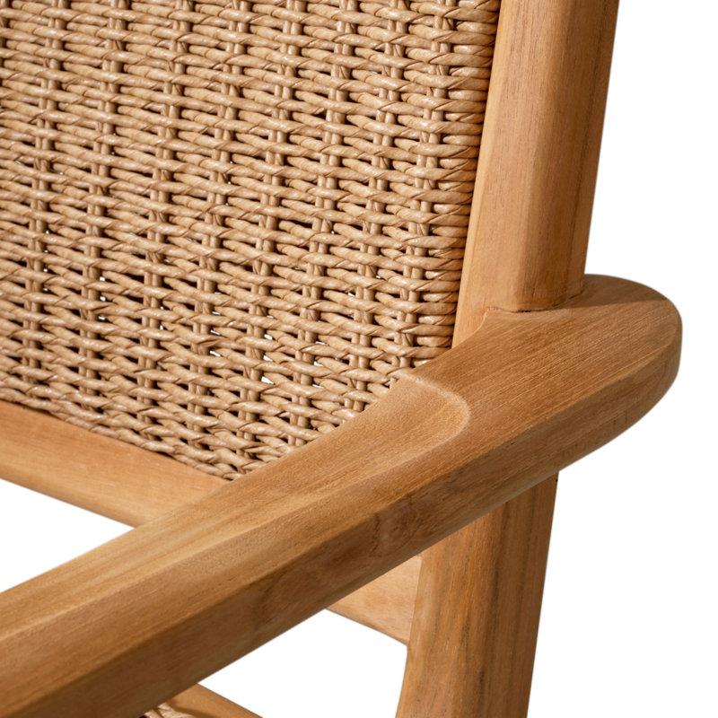 Pivetti Outdoor Teak Lounge Chair