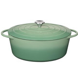 Provence Oval Dutch Oven, Burgundy, 13 Dia., 7.4 Qt.