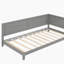 Lit de jour simple en bois / canapé-lit, gris-1465754296-1465754303