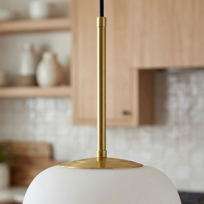 Valia Glass Globe Pendant Light