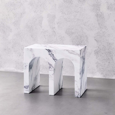 Fritzy End Table, Engineered Stone Finish