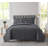 Grid Weave Premium Microfiber Reversible Quilt Set-60588121-60588127