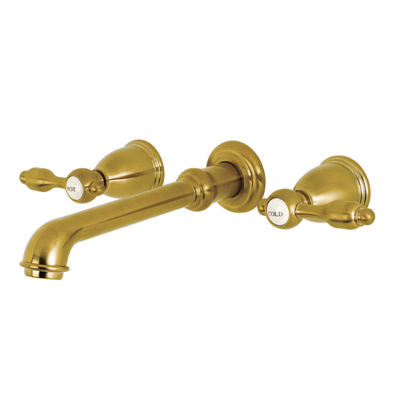 Robinet de baignoire romaine à 3 poignées et 3 poignées Tudor Kingston Brass