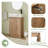 23 inch Free standing Single Bathroom Vanity With Ceramic Vanity Top-1644072897