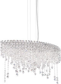 Chantant 6 - Light Crystal Chandelier, Heritage Handcut Clear
