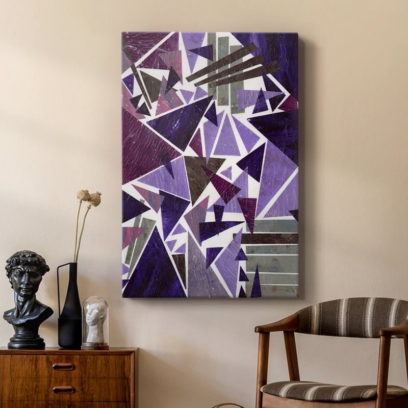 Rêve mauve II - galerie Cavas sur mesure, H 18 po x l 12 po
