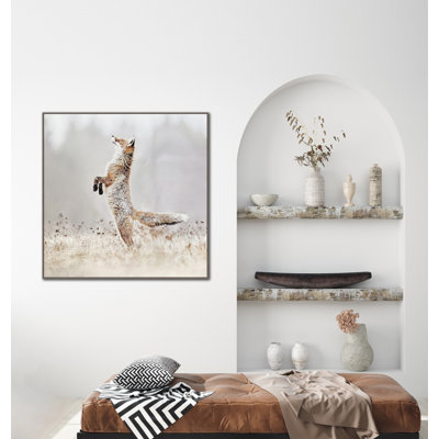 «Playful Hunter», art mural sur toile