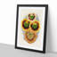 Geranium Leaves by Benjamin Fawcett - Framed Print-55727038-55727039