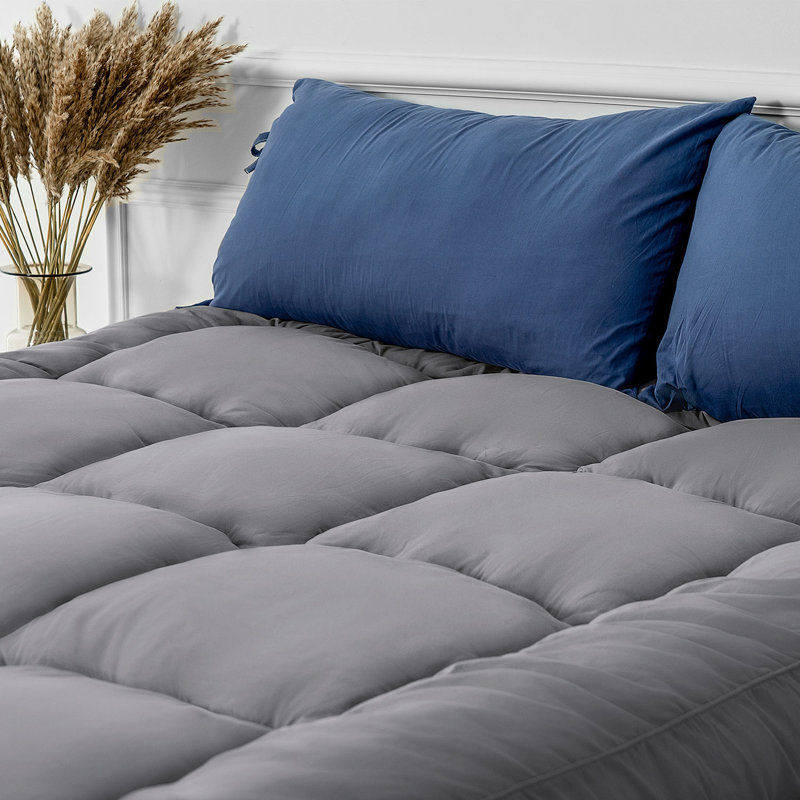 Surmatelas en duvet synthétique 4 po, Grand