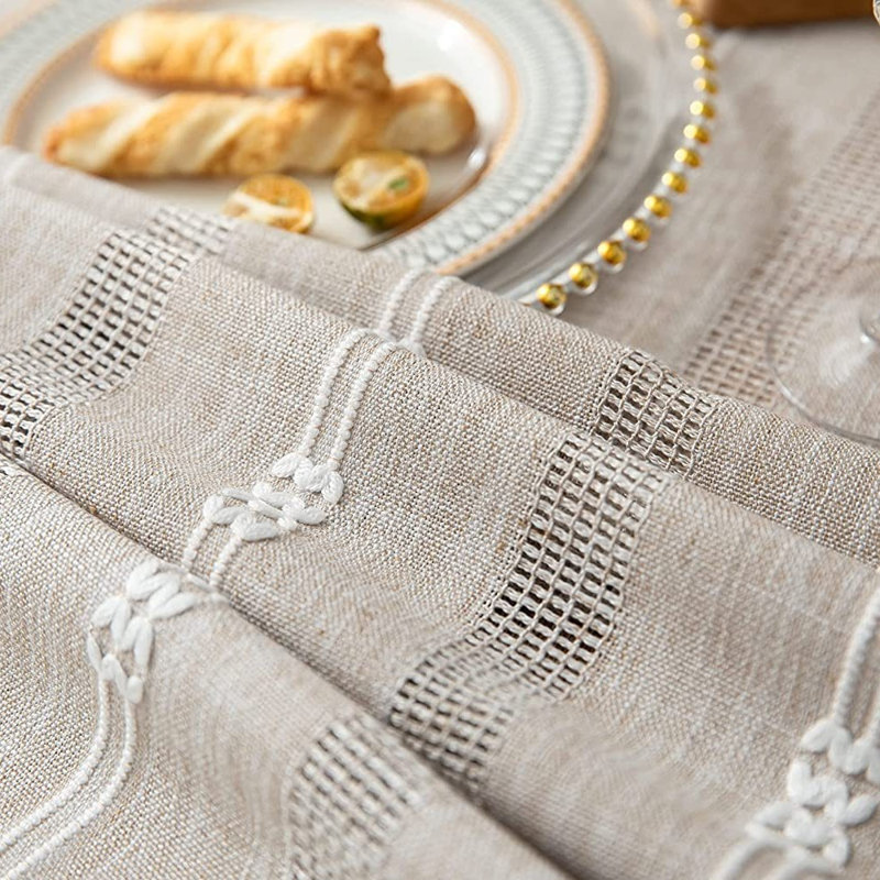 Coiner Dining Linens, 78" x 54", Brown