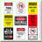 3-Piece Movie Night Banner Set Polyester Fabric