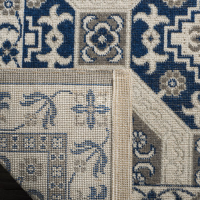 Everlee Geometric Cotton Hand Woven Area Rug