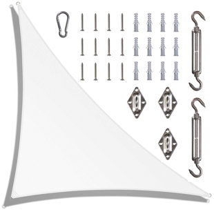 Voile d'ombrage avec quincaillerie Amgo
