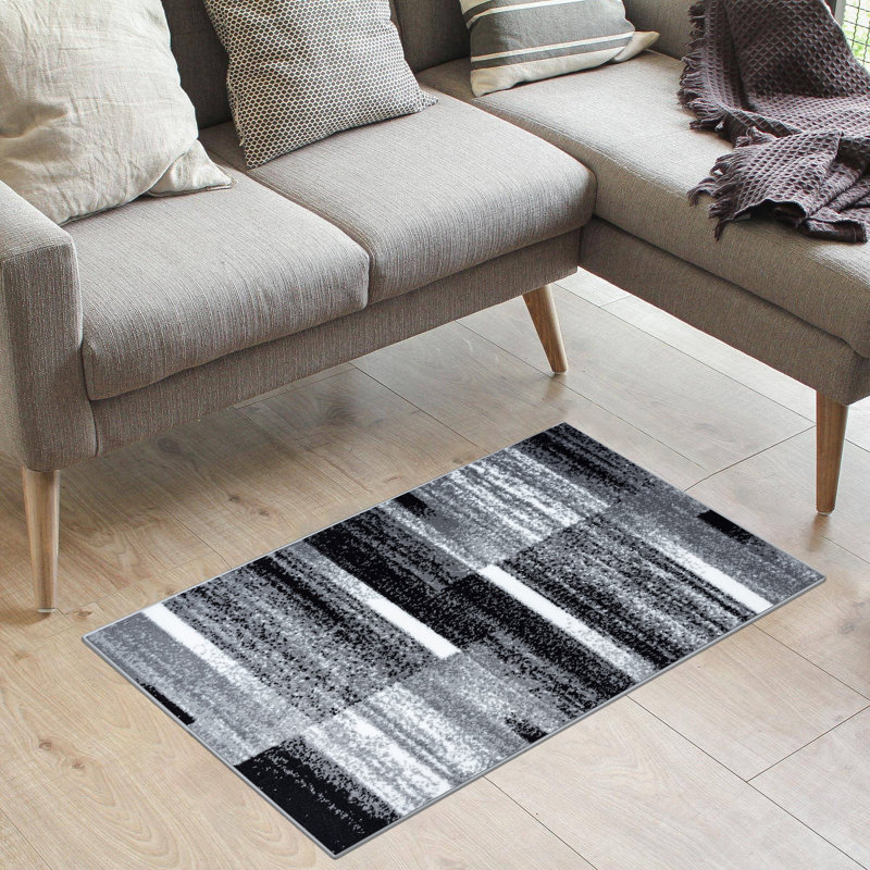 Tapis gris Alaycia, Rectangle 2 pi x 3 pi