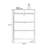 Beige Solid wood Shoe Storage