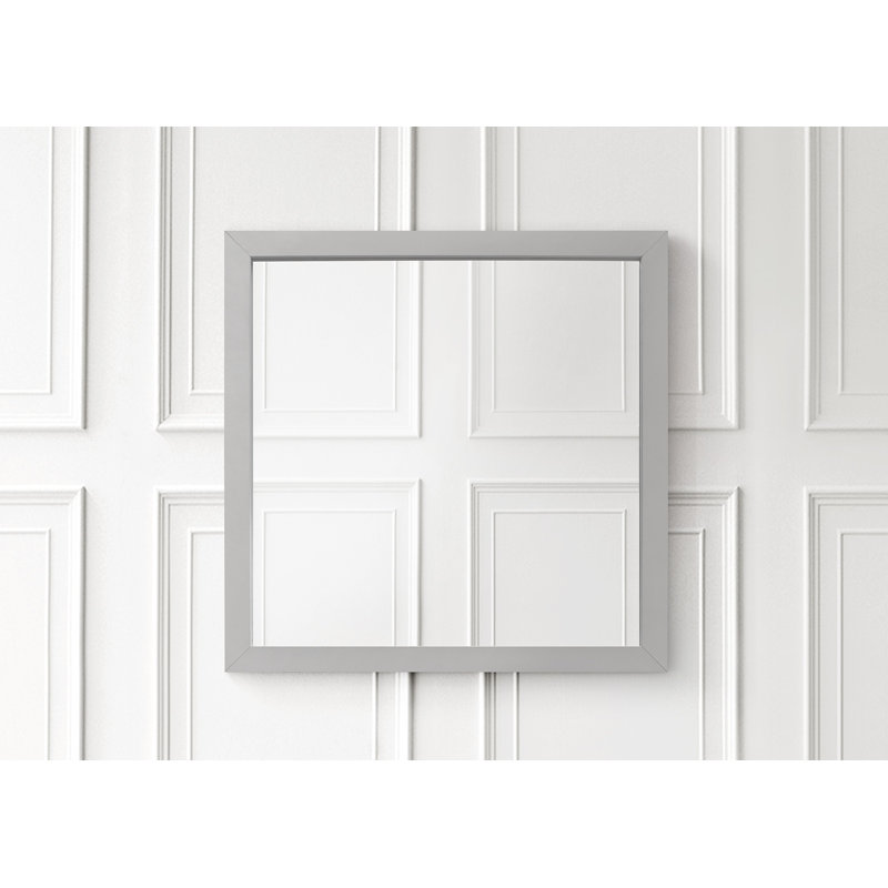 Fahema Engineered Wood Flat Wall Mirror