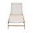 Outdoor Aluminum Lounger - Two Chaise Lounges, Frame, Breathable Mesh For Comfort, Rounded Legs With Rustic Look, Ergonomic Support, Simple Upkeep, Suitable Areas Patio Lounge 2 Rust Mesh, Rope