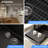 Quartz 33" x 22" Drop-in Quartz Kitchen Sink Single Bowl Kitchen Sink Granite Composite Kitchen Sink-101514614