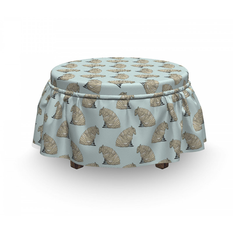 Moelleux animaux personnages art repose-pieds housse pour