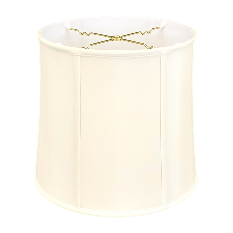 Royal Designs, Inc. BSO-719-16LNEG, abat-jour tambour de base, 15 x 16 x 16, coquille d'œuf en lin, Lin coquille d'œuf