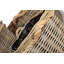 3 Piece Wicker Rattan Planter set with Lining
