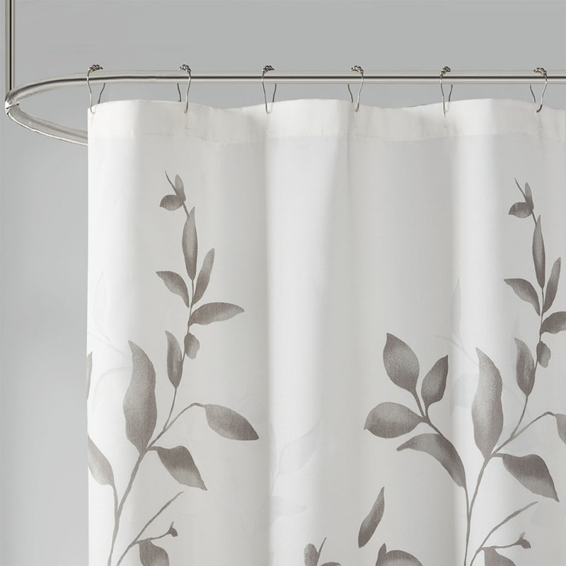 Rideau de douche Burnout, Gris