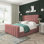 Naples Velvet Upholstered Bed Frame