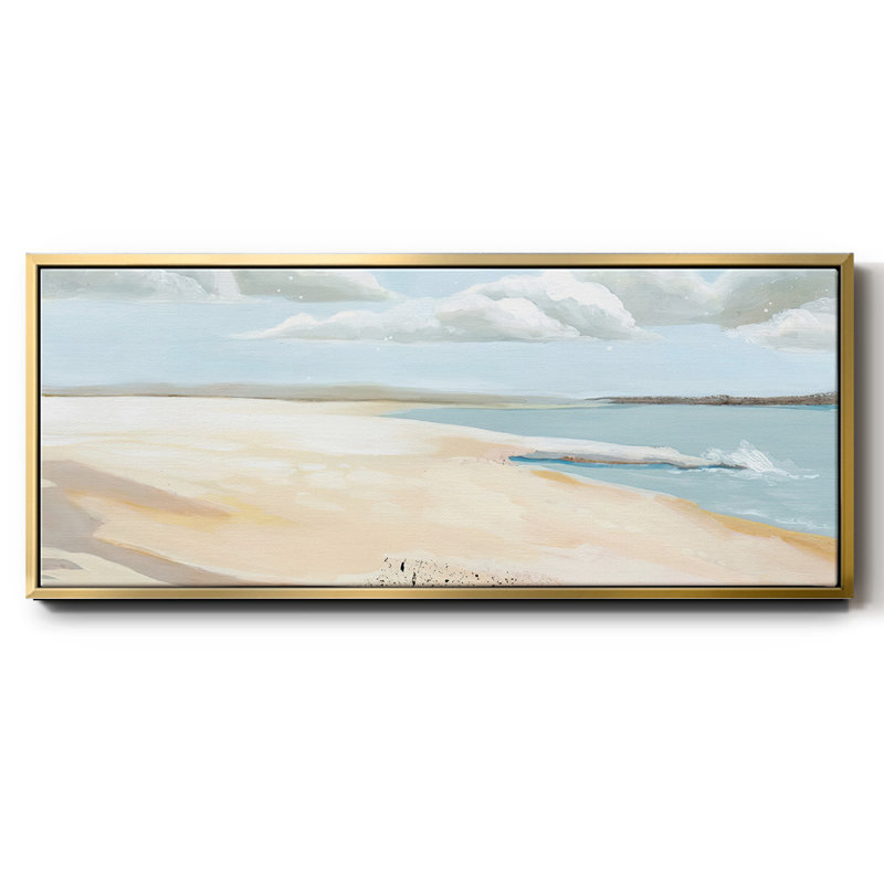 Sandy Getaway II- Framed Canvas