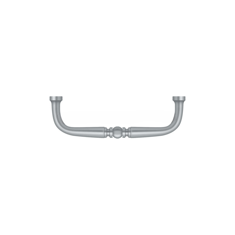 Arch Pull, Brushed Chrome