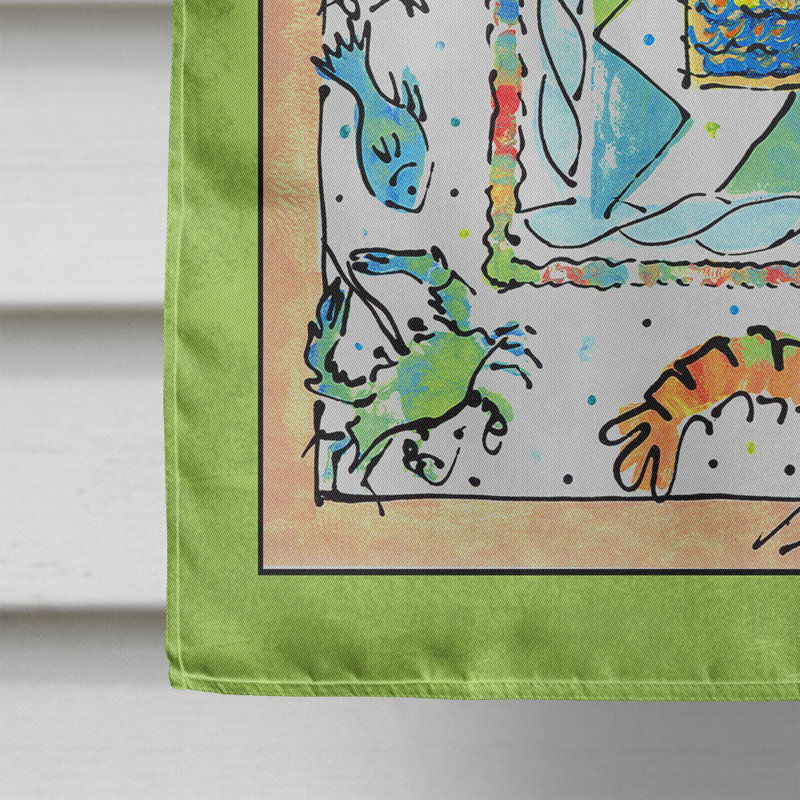 Crab Double Sided 40'' H x 28'' W Polyester Animal House Flag