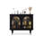 Black Solid Wood Sideboard-1626112944