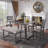6 - Person Double Pedestal Dining Set