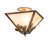 Jalah Glass Semi Flush Mount