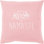 Housse de coussin en coton Motto