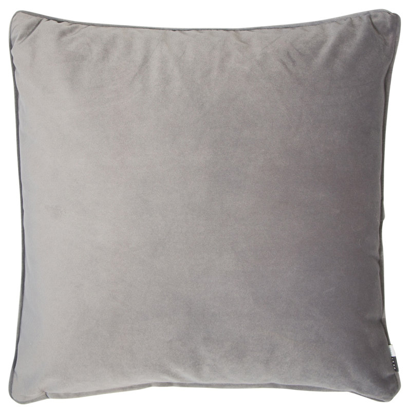 Cortinas Square Throw Cushion, Grey