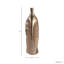 Vase moderne en aluminium texturé pour la décoration intérieure - Grand vase sculptural pour console, tablette ou décoration de salon-1521015009