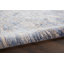 Tapis abstrait bleu / beige Sariya-320072422