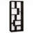 72" H x 11.4" W Industrial Corner Bookcase, 5-Tier Metal Frame Etagere Display Shelf-1839349833