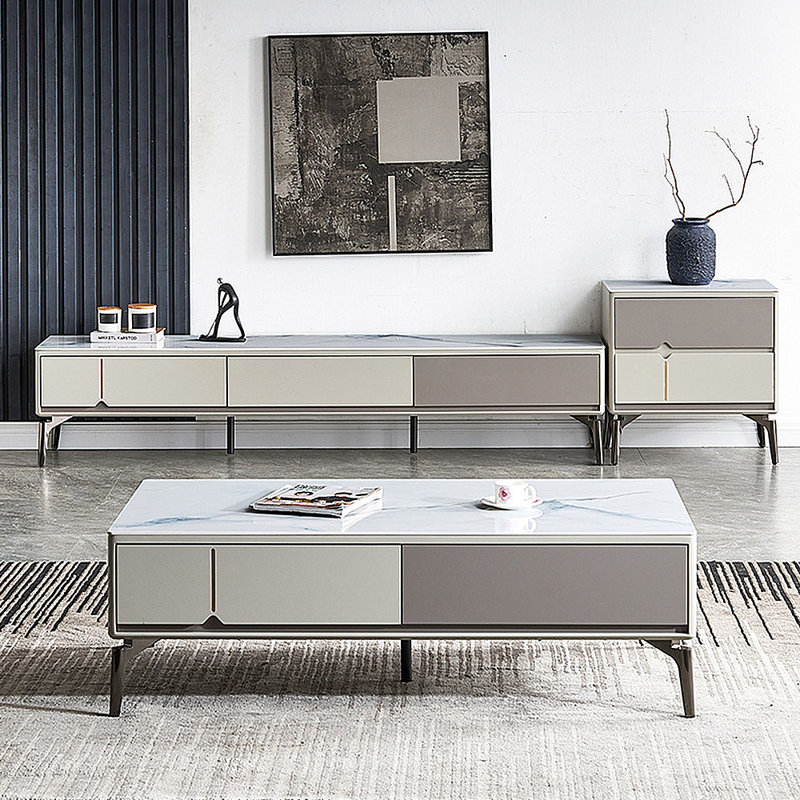 Table basse avec rangement italien