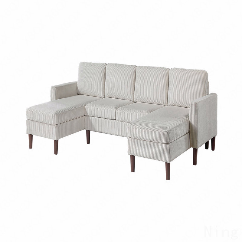 Ensemble de conversation modulaire 3 pièces Raf / Laf, Beige