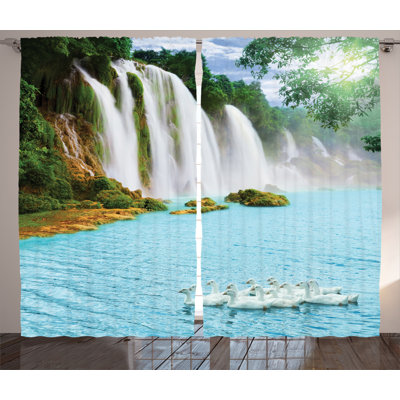 Bettine Semi Sheer Curtain Pair